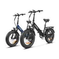 SAMEBIKE LOTDM200 II električni bicikl 20" 750W, plavo-crni
